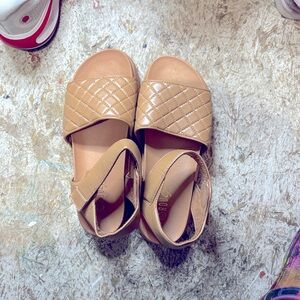 Tan sandals